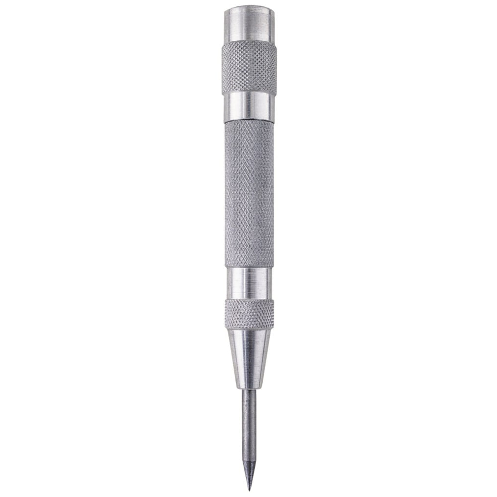 General Tools & Instruments Aluminum Center Punch, Silver, 5-inch Length,  Lightweight, One-Handed Operation, for Punching and Marking Metals and  Woods in the Punches department at