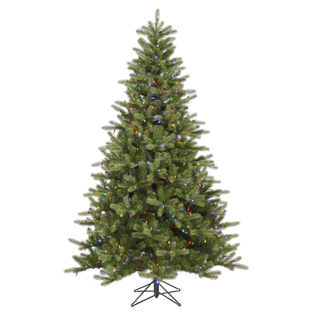 Vickerman A124467LED 6.5-Feet Pre-lit Artificial Christmas Tree with White LED Lights