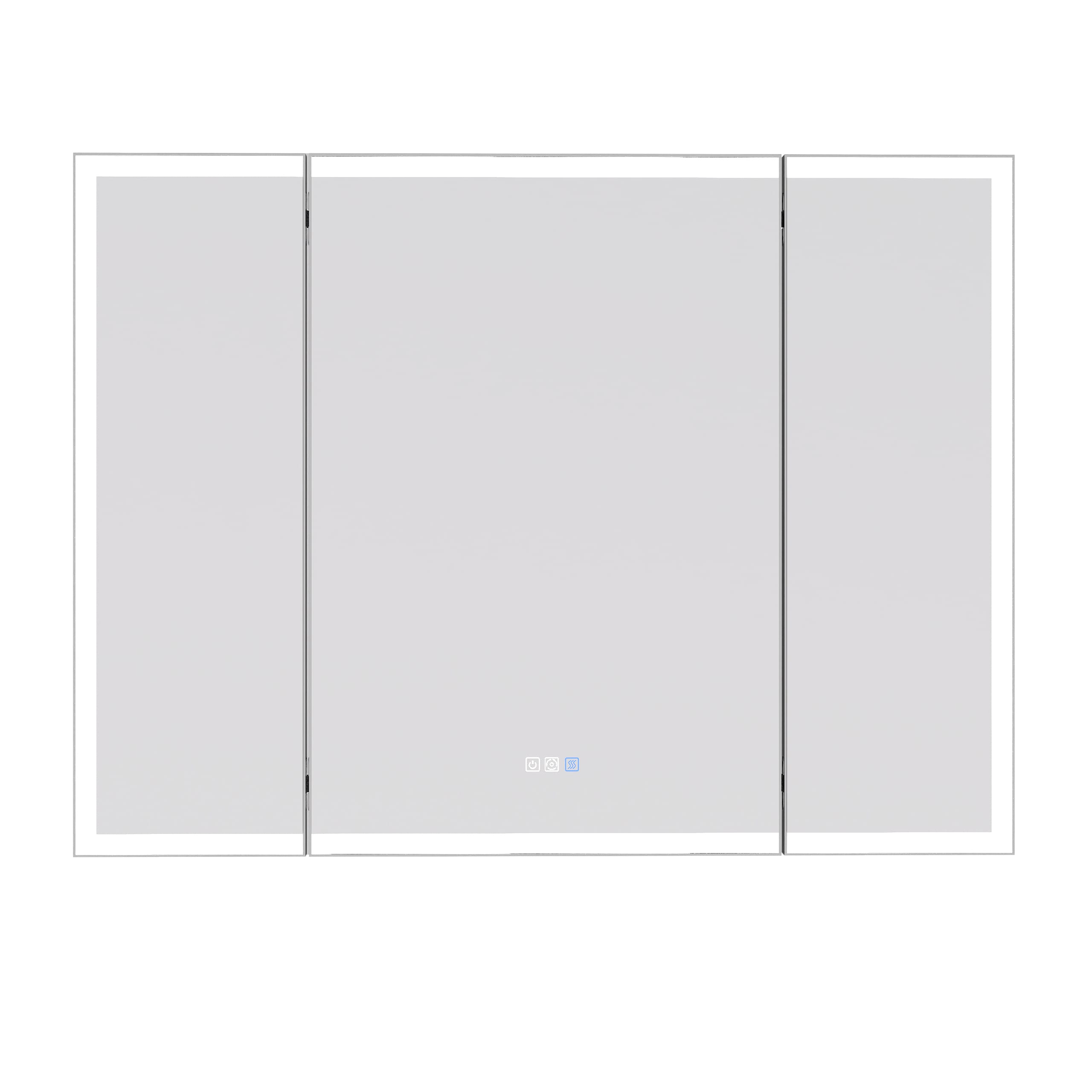WELLFOR TO-EM-BV26WHBK Framed-Bath-Mirrors - View #18
