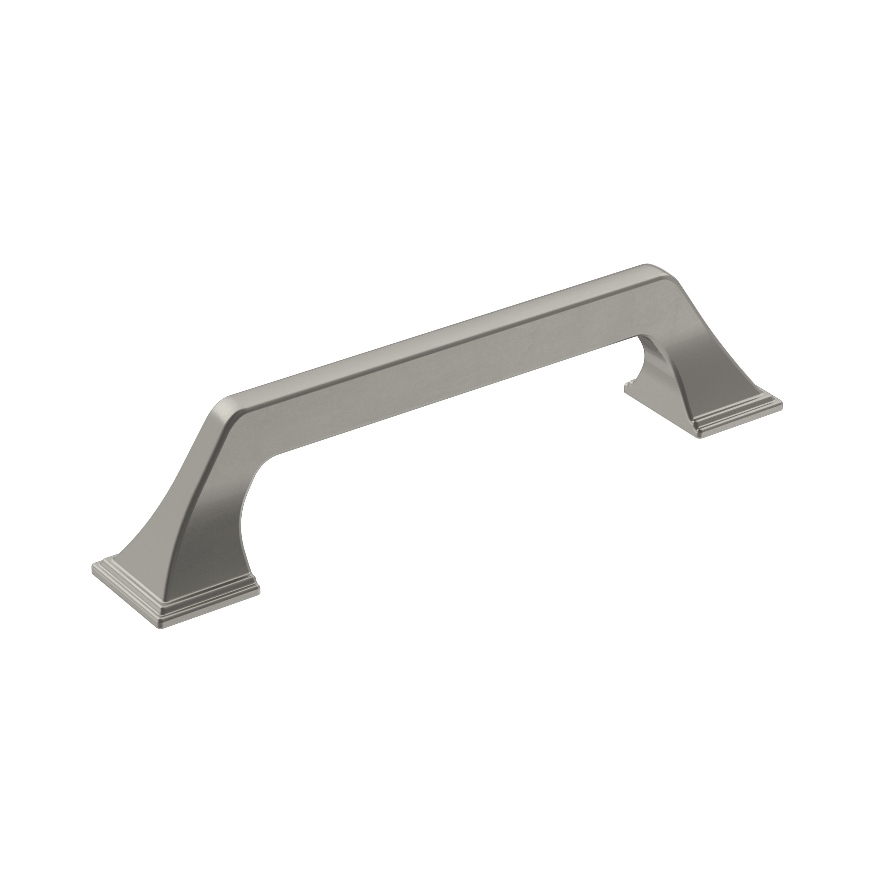 Amerock BP36882G10 Exceed 5-1/16-in , 128mm Center to Center Satin Nickel Arch Handle
