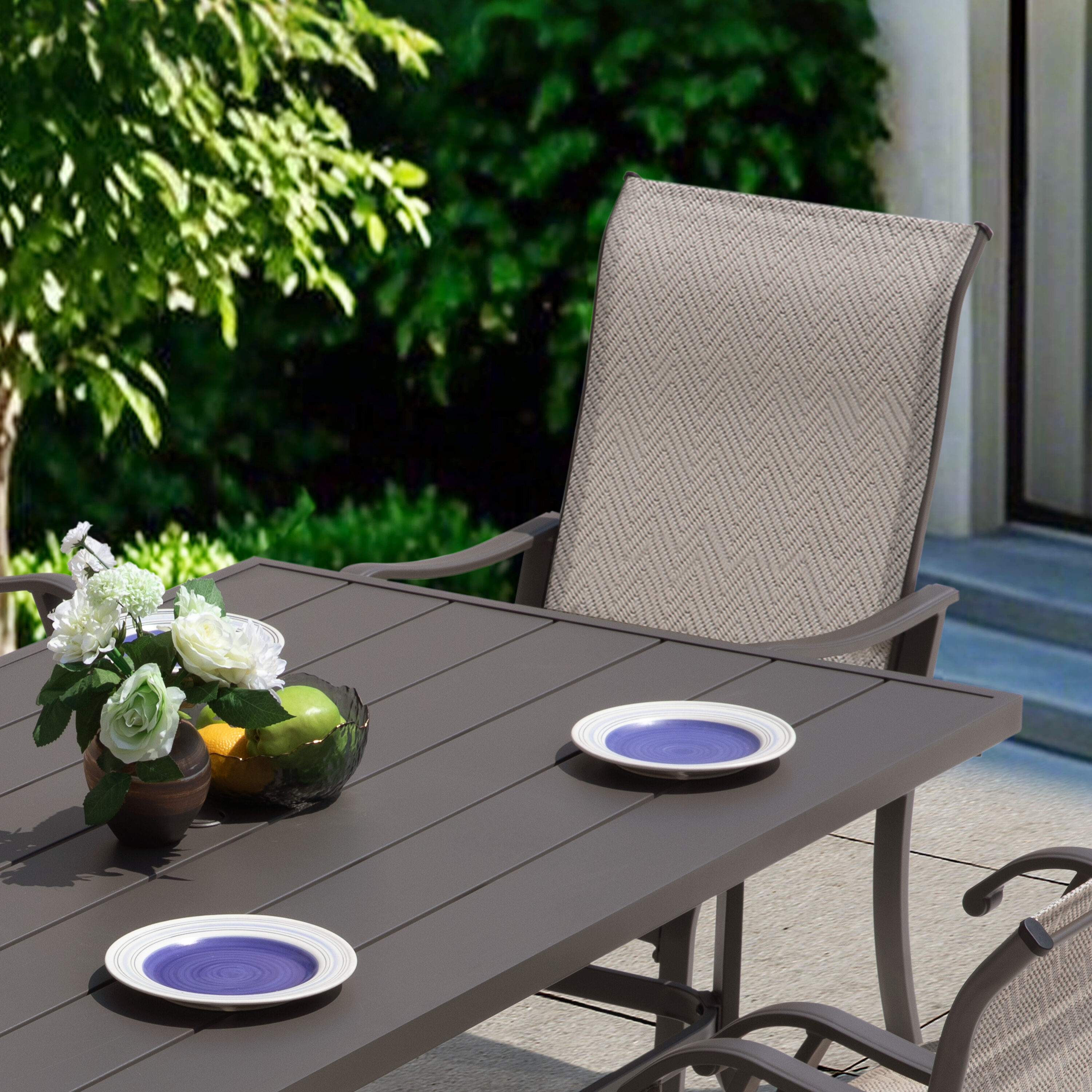 Nuu Garden SID106F-T103GR Patio-Dining-Sets - View #3