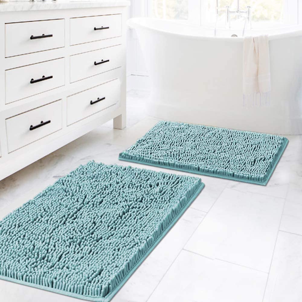 H.Versailtex MAT20321724C6WHITE Bath-Rugs - View #3