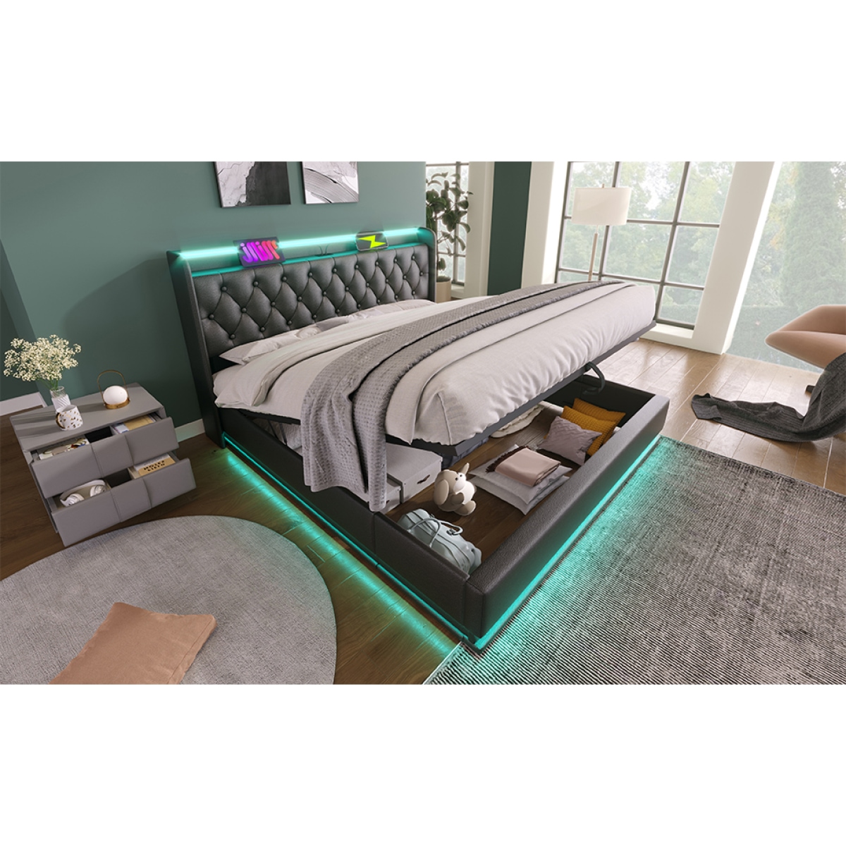 Streamdale Furniture N736P188807B beds - View #11