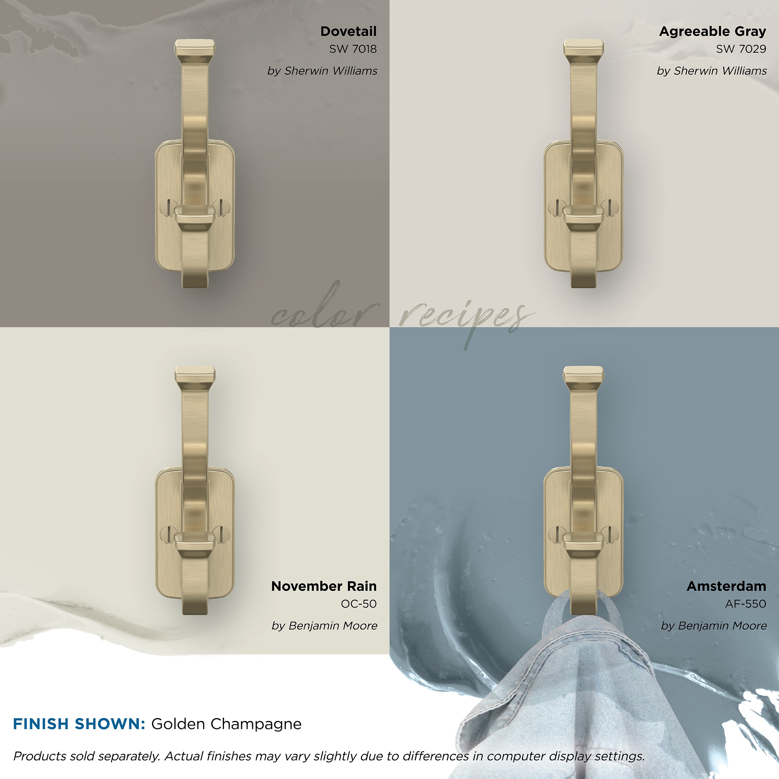 Amerock H37007BBZ Decorative-Wall-Hooks - View #7