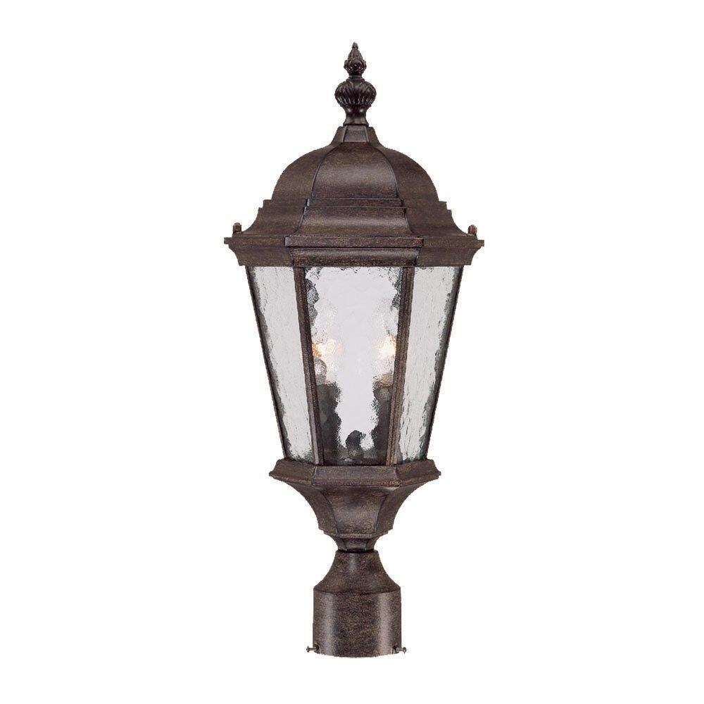 Acclaim Lighting 5517BC Telfair 21.5-Inches Black Coral Traditional Outdoor Post light