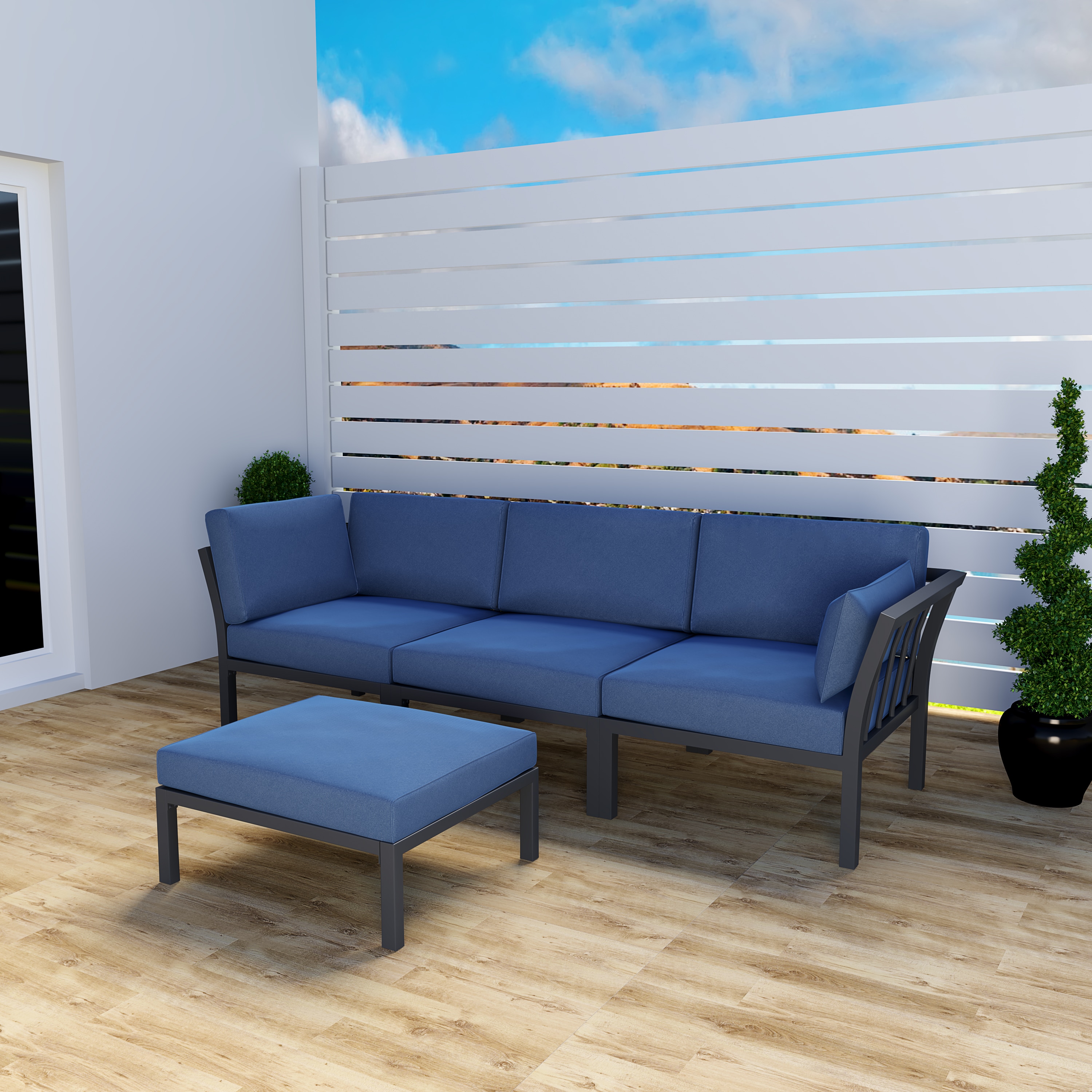 Top Home Space TP005-006-19-B Patio-Sofas-Daybeds - View #3