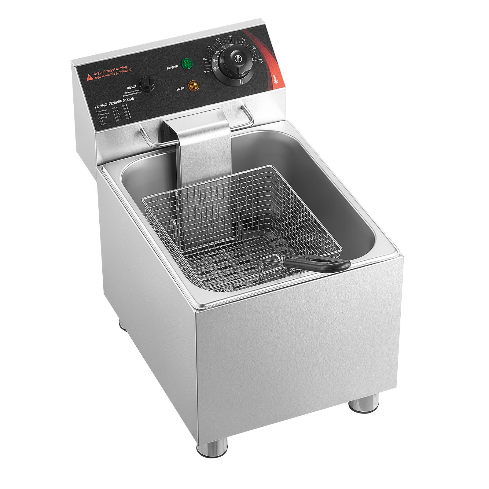 VEVOR SCDGDZGJCKDR18586V1 Commercial-Deep-Fryers - View #8