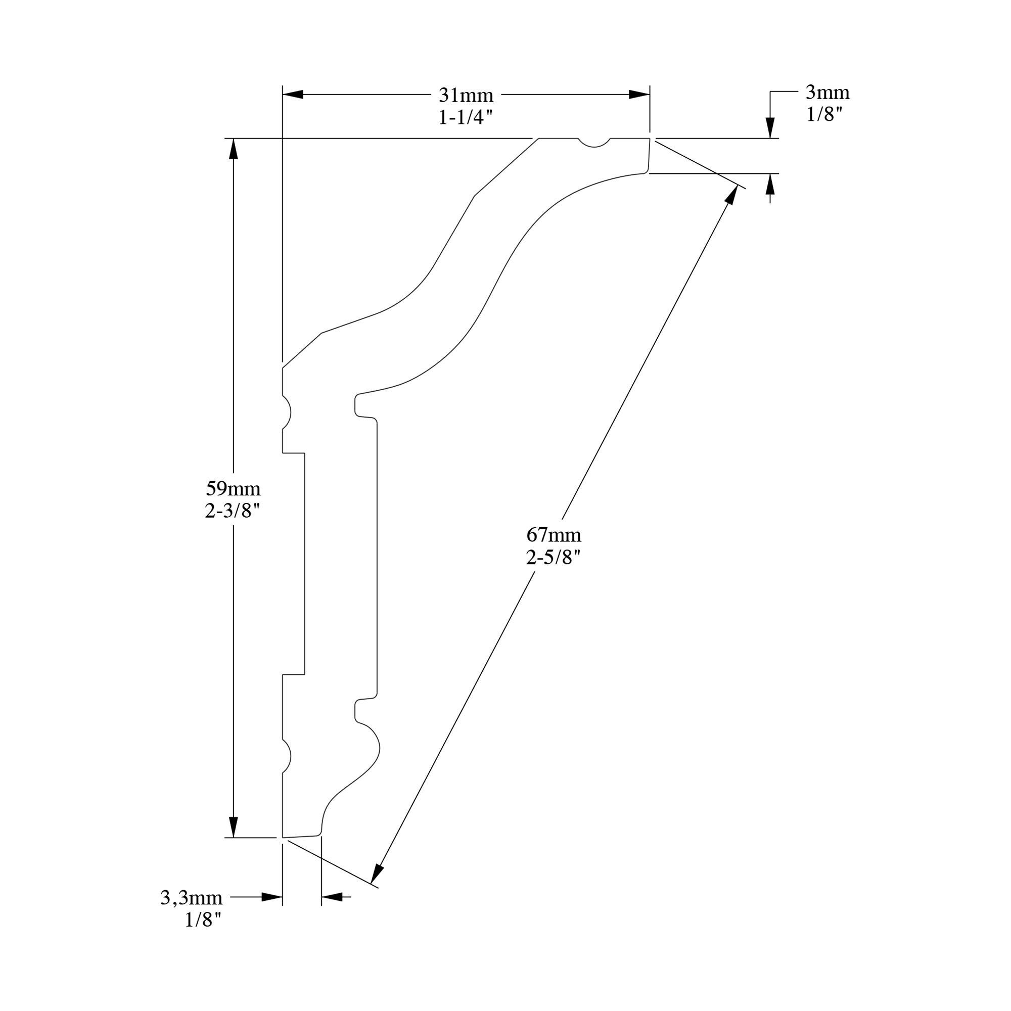 Orac Decor CX141-7PACK Crown-Moulding - View #2