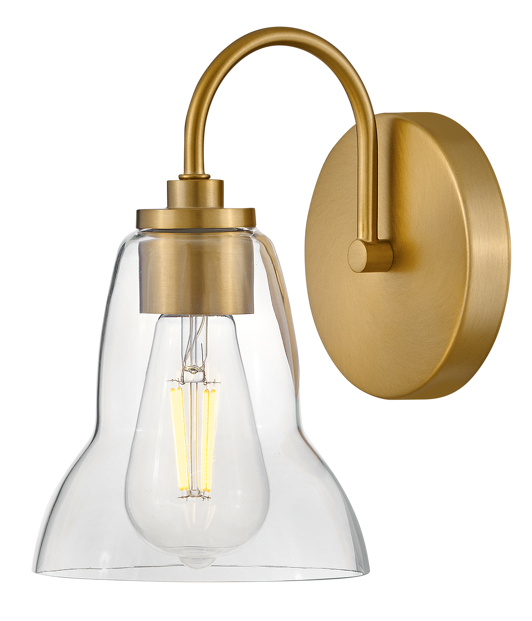 Lark 85560LCB Vera 6-in 1 -Light Satin Brass Traditional Vanity light