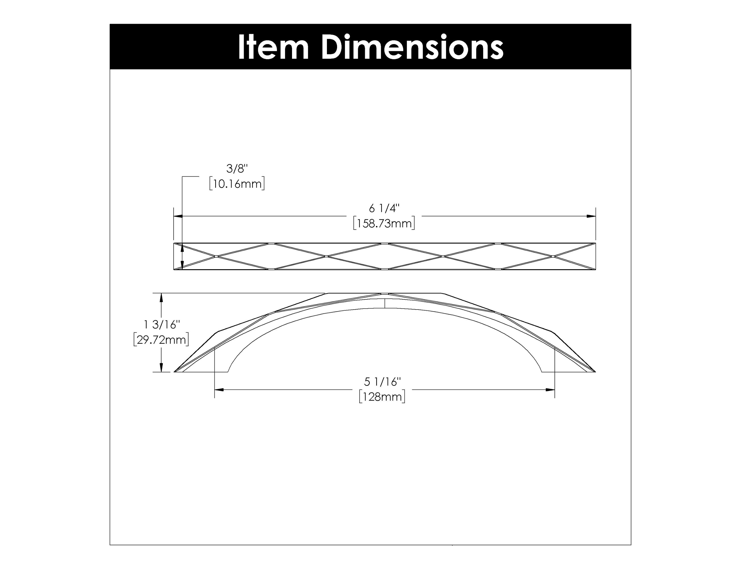 Hickory Hardware H077842CH Cabinet-Pulls - View #4