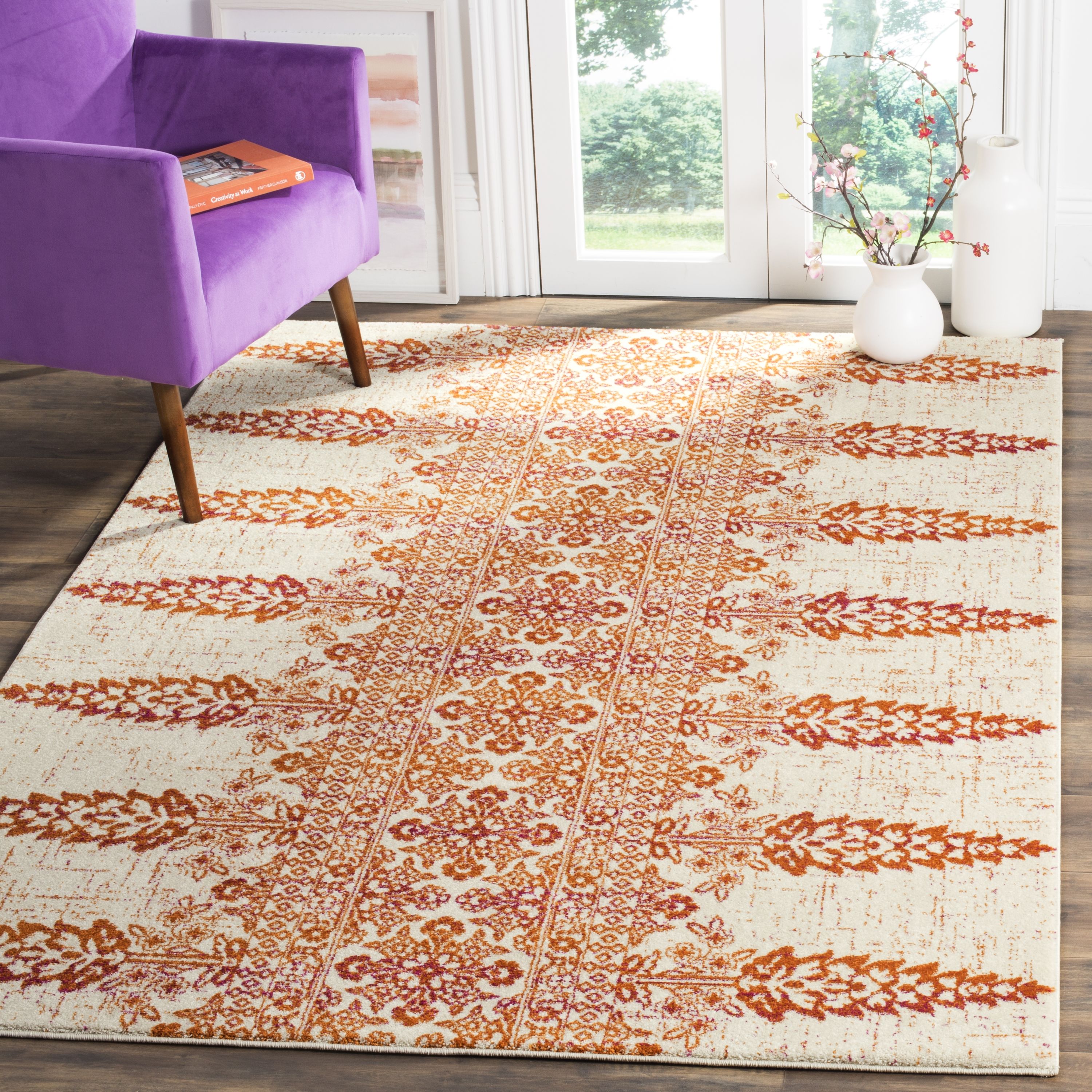 Safavieh EVK521R-7SQ rugs - View #2