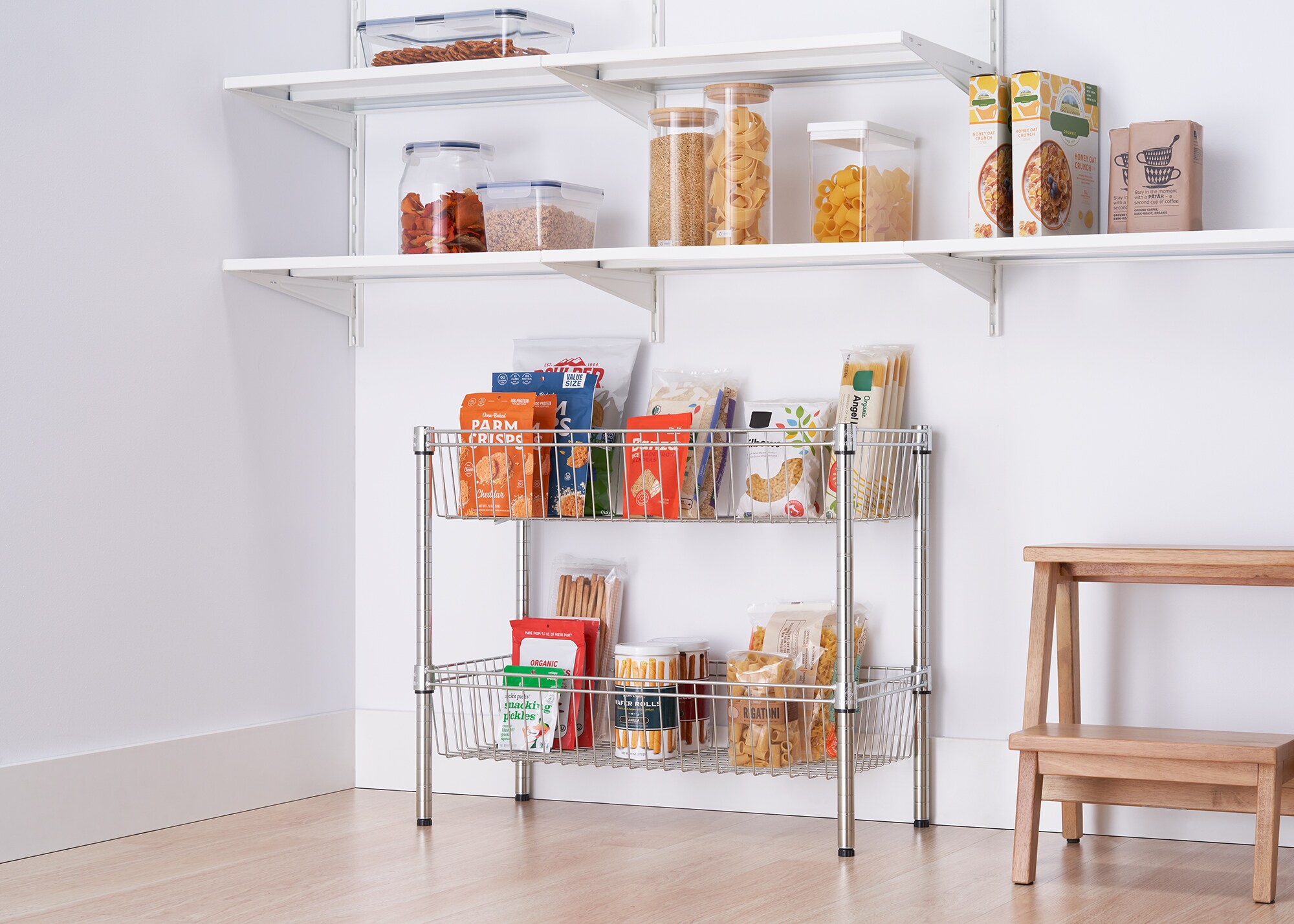 Trinity Basics EcoStorage 5-Tier Pantry Rack - Chrome