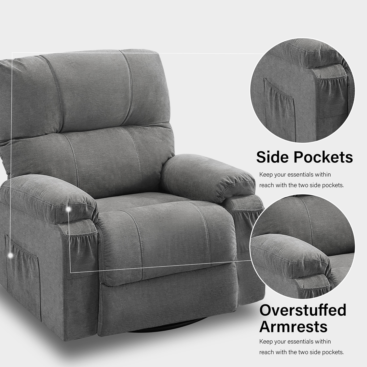 Mondawe MO-VB65833 recliners - View #4