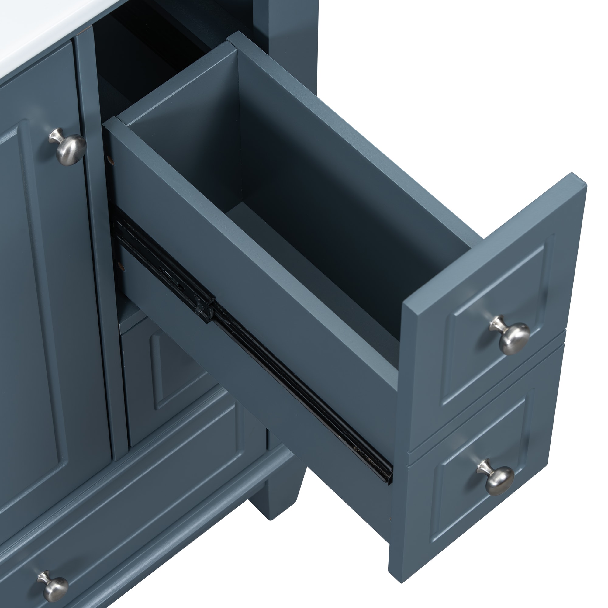 Hrinhom BA36-BLUE Bath-Vanity-Combo - View #6