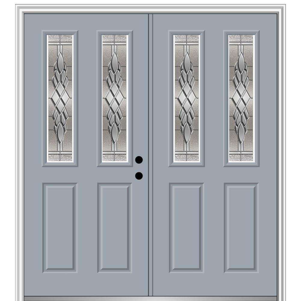 Stainless Steel Brass Finish Stylish Door Kit, Grade: 202, Size