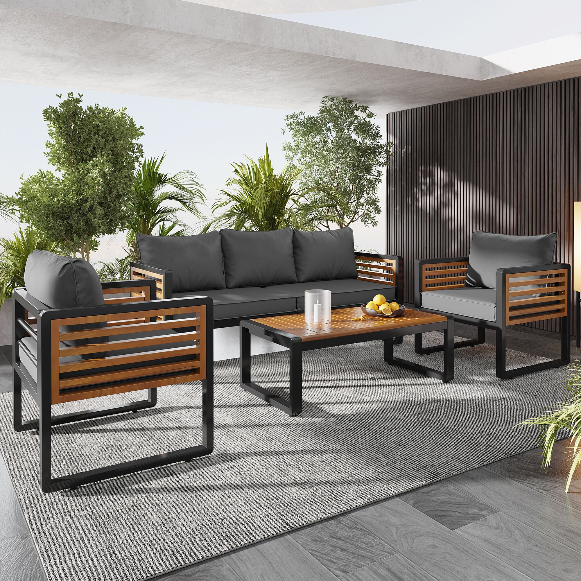 Bybafun YB8400065 Patio-Conversation-Sets - View #2