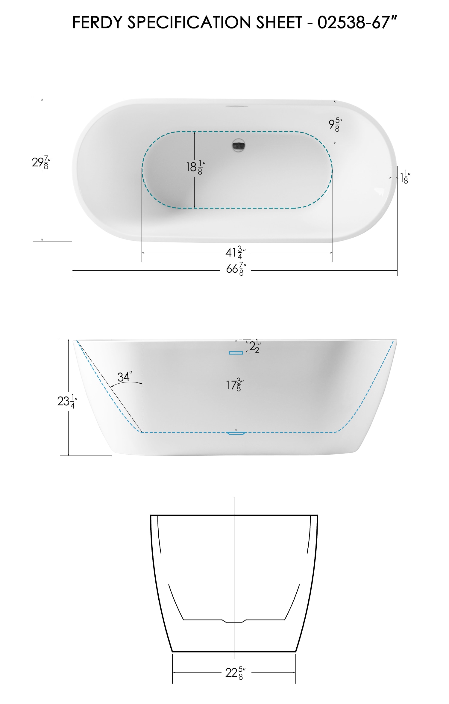 FerdY FERDY-02538-1700 bathtubs - View #12