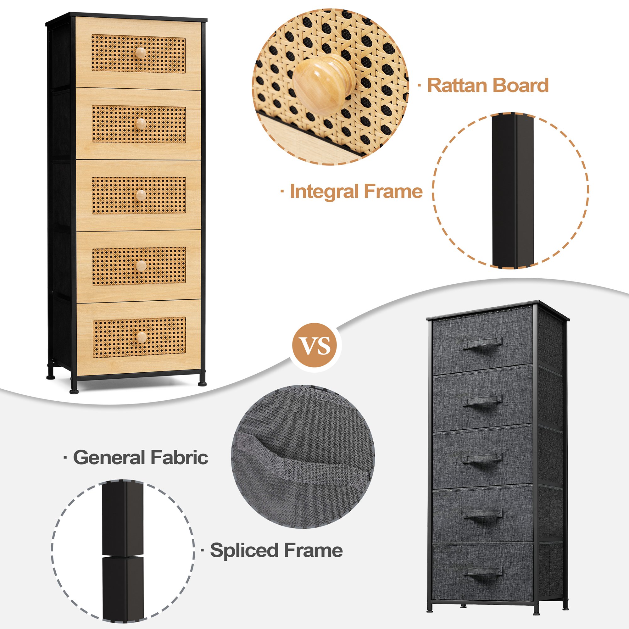Crestlive Products CL-HD005BCB dressers - View #7