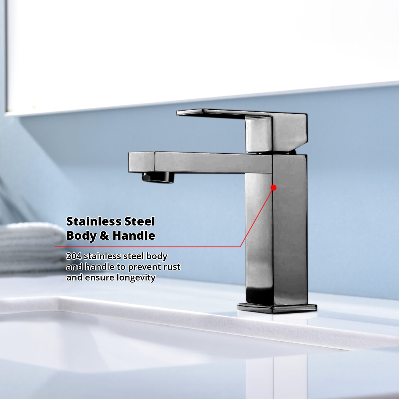Lexora LFS1012GM Lavatory-Faucets - View #3