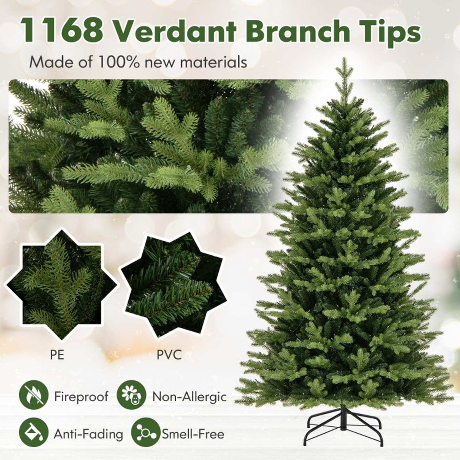 SUGIFT LW047SUGHY1113 Artificial-Christmas-Trees - View #6