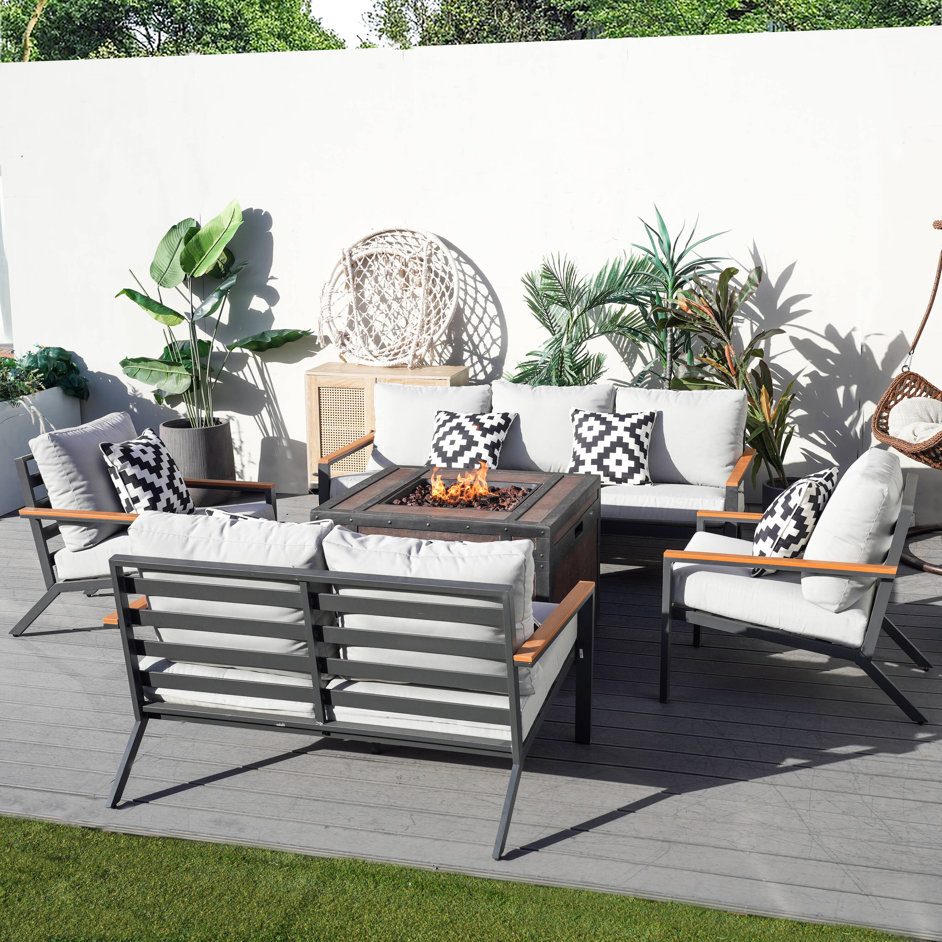 Direct Wicker DWG-2481&2354STBR Patio-Conversation-Sets - View #4