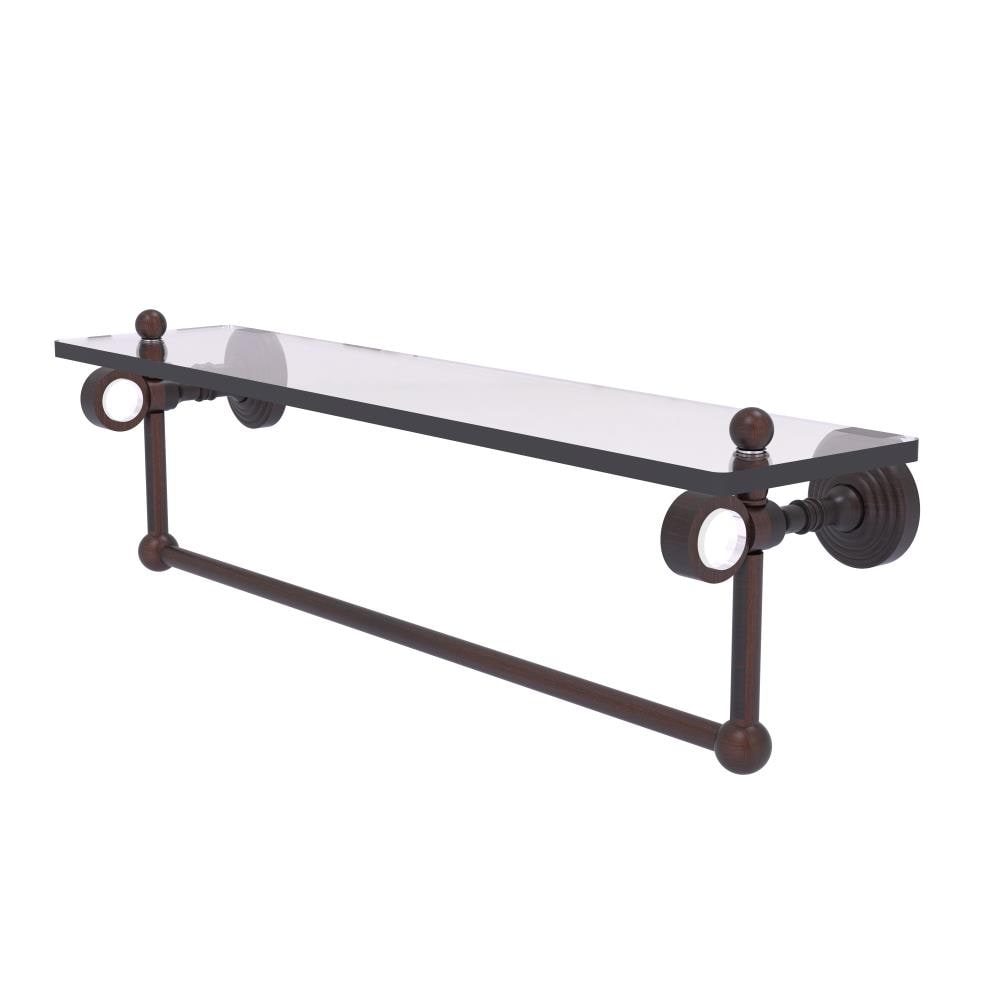 Allied Brass PG-1TB-22-VB Pacific Grove Venetian Bronze Wall mount Bathroom Shelf ( 22-in x 6.4-in x 5-in )
