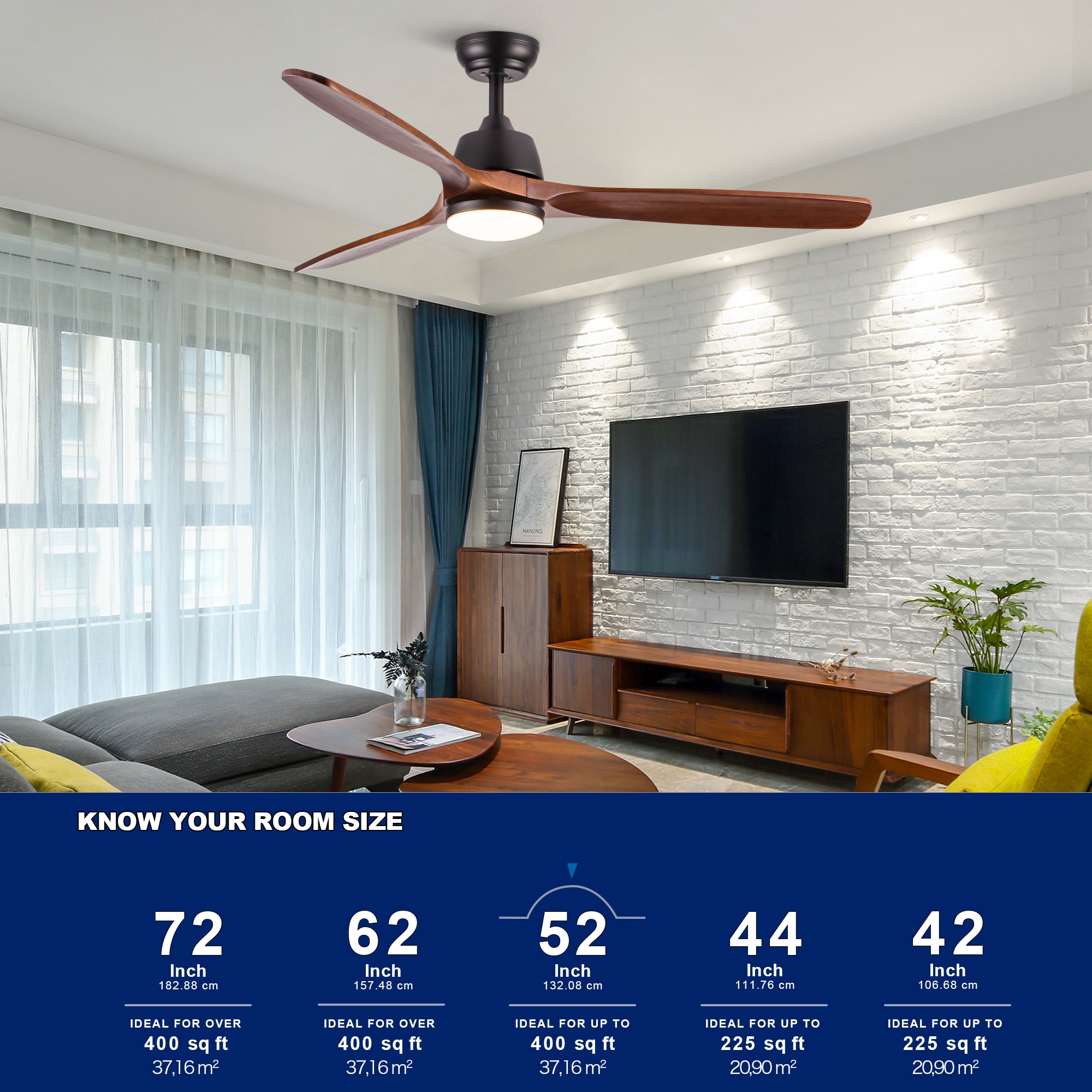 YUHAO LSDC1110BKM52 Ceiling-Fans - View #7