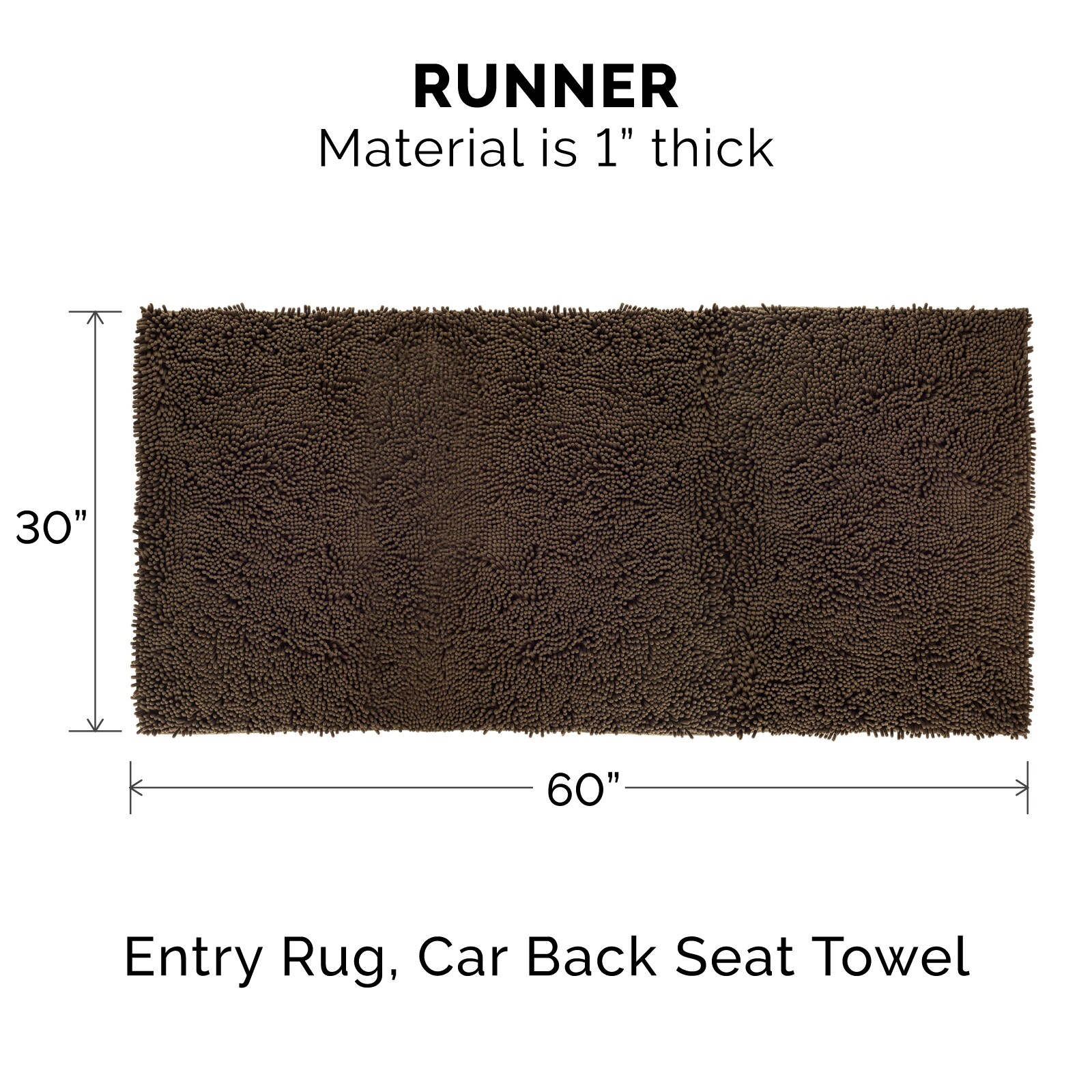 FURHAVEN Muddy Paws Towel & Shammy Dog Mat, Gray, Small 