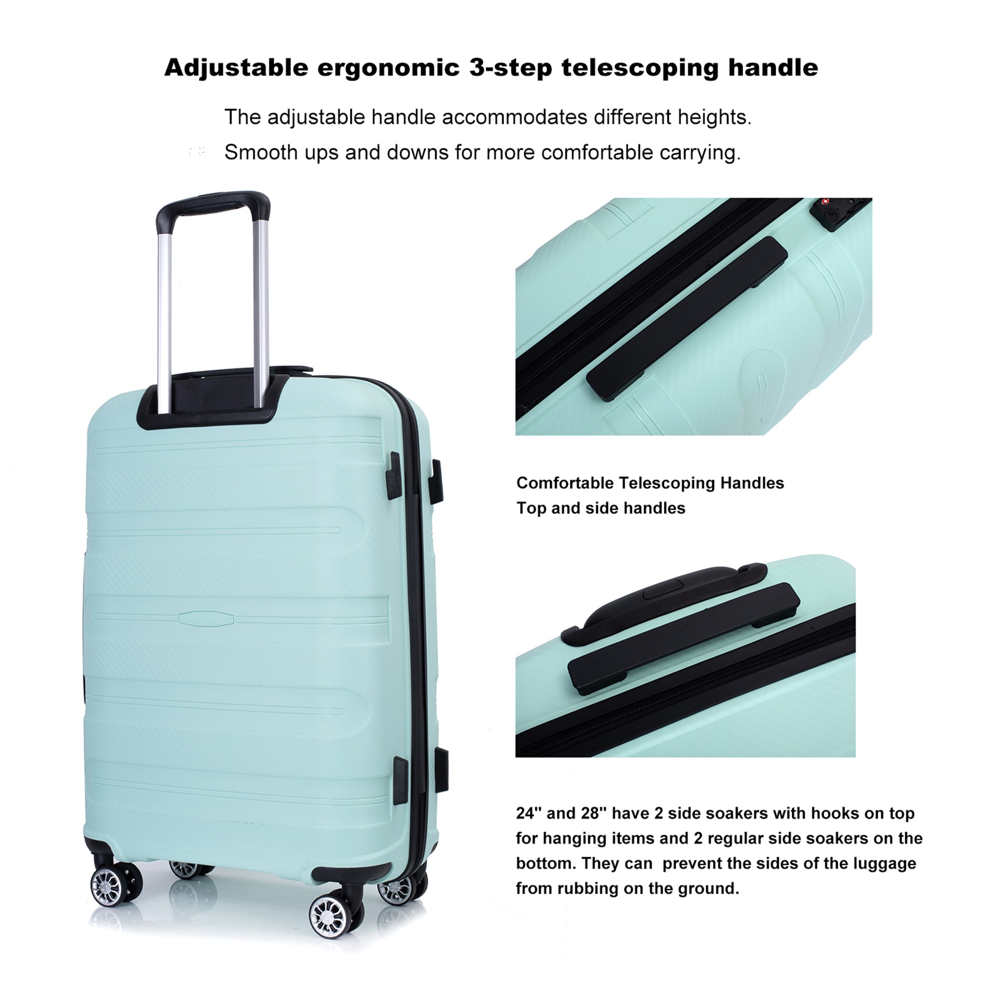 SINOFURN SYD9400012LG Luggage-And-Luggage-Sets - View #5