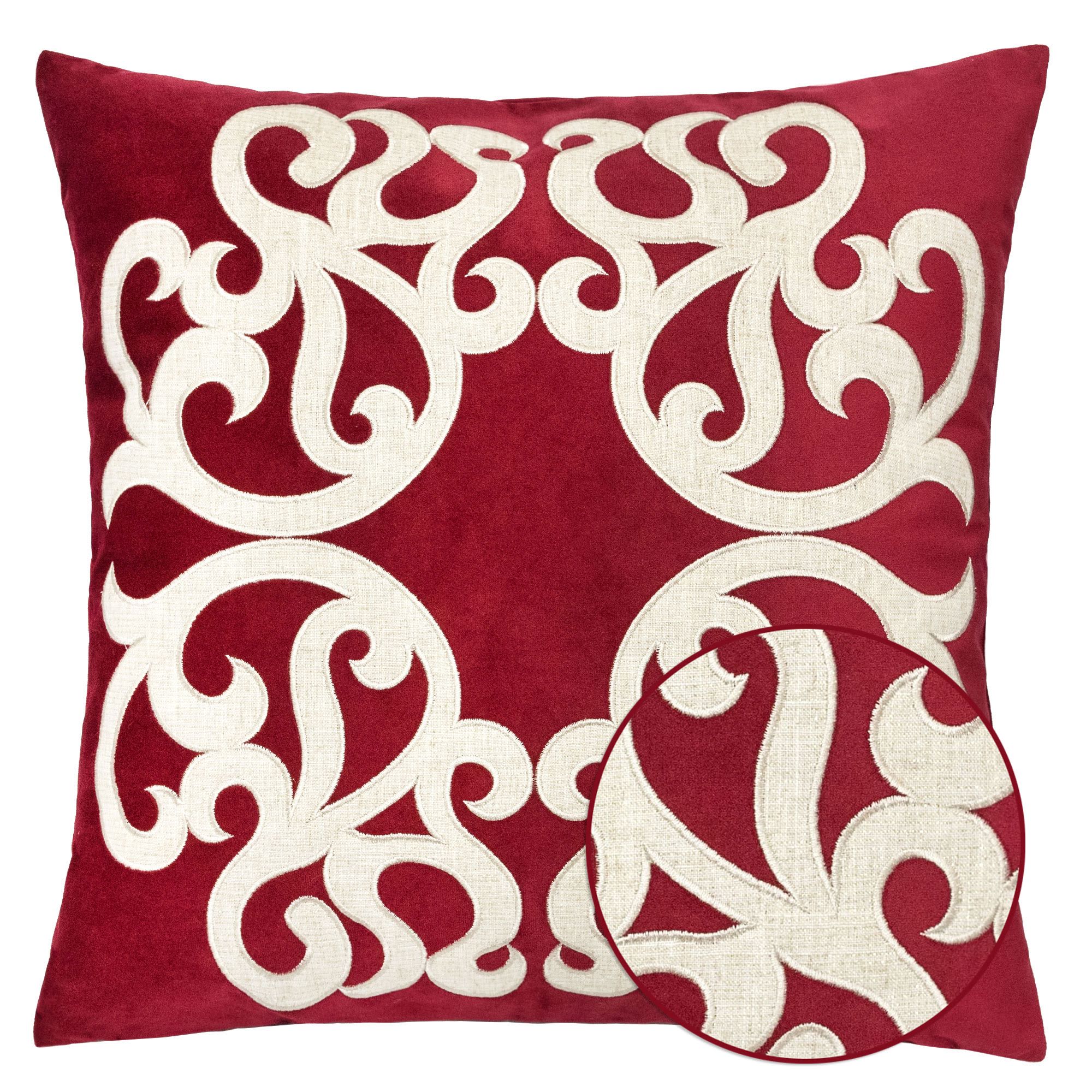 LuXeo 71148-RED Accent-Pillows - View #2