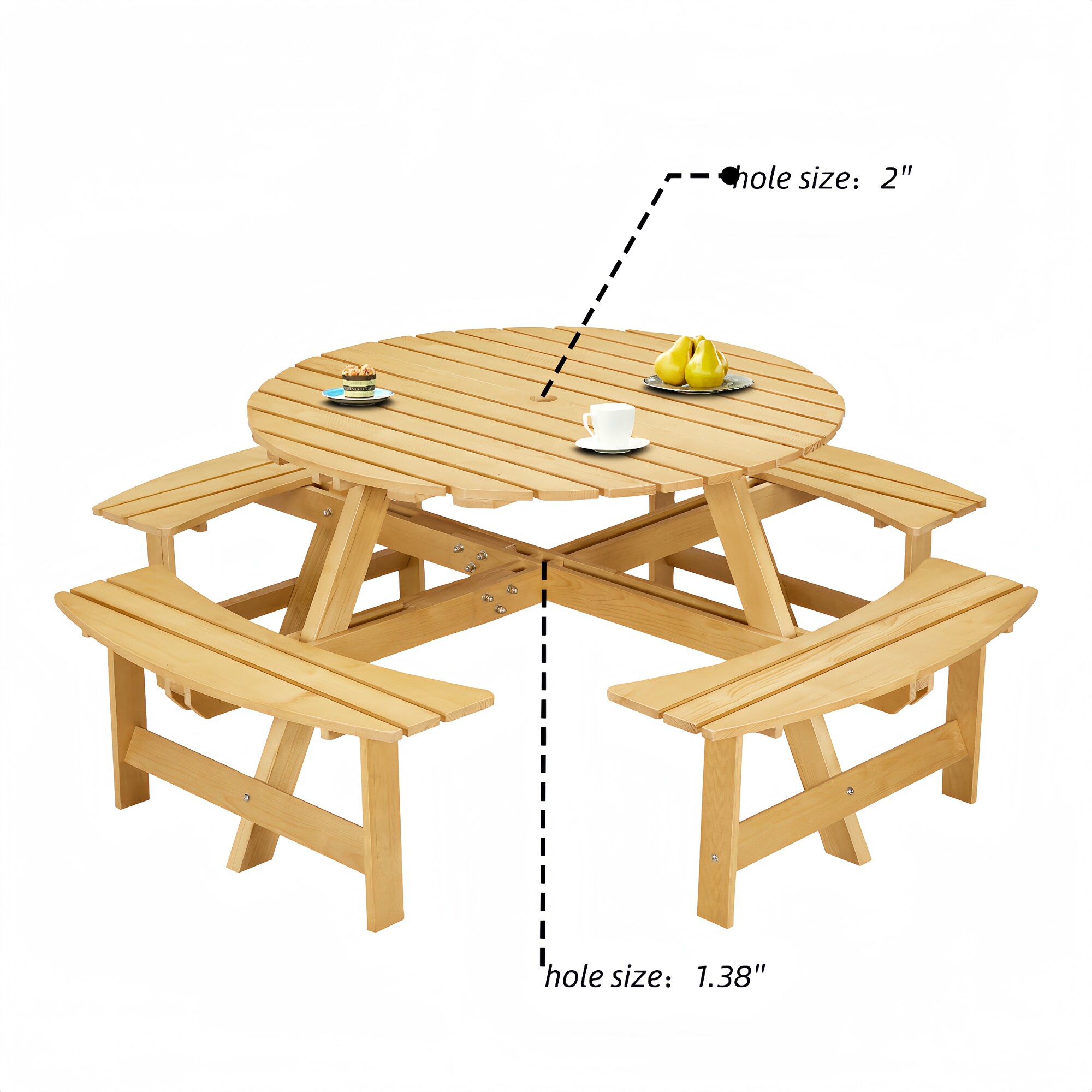 BABOOM BOM-P149764-OR Picnic-Tables - View #8