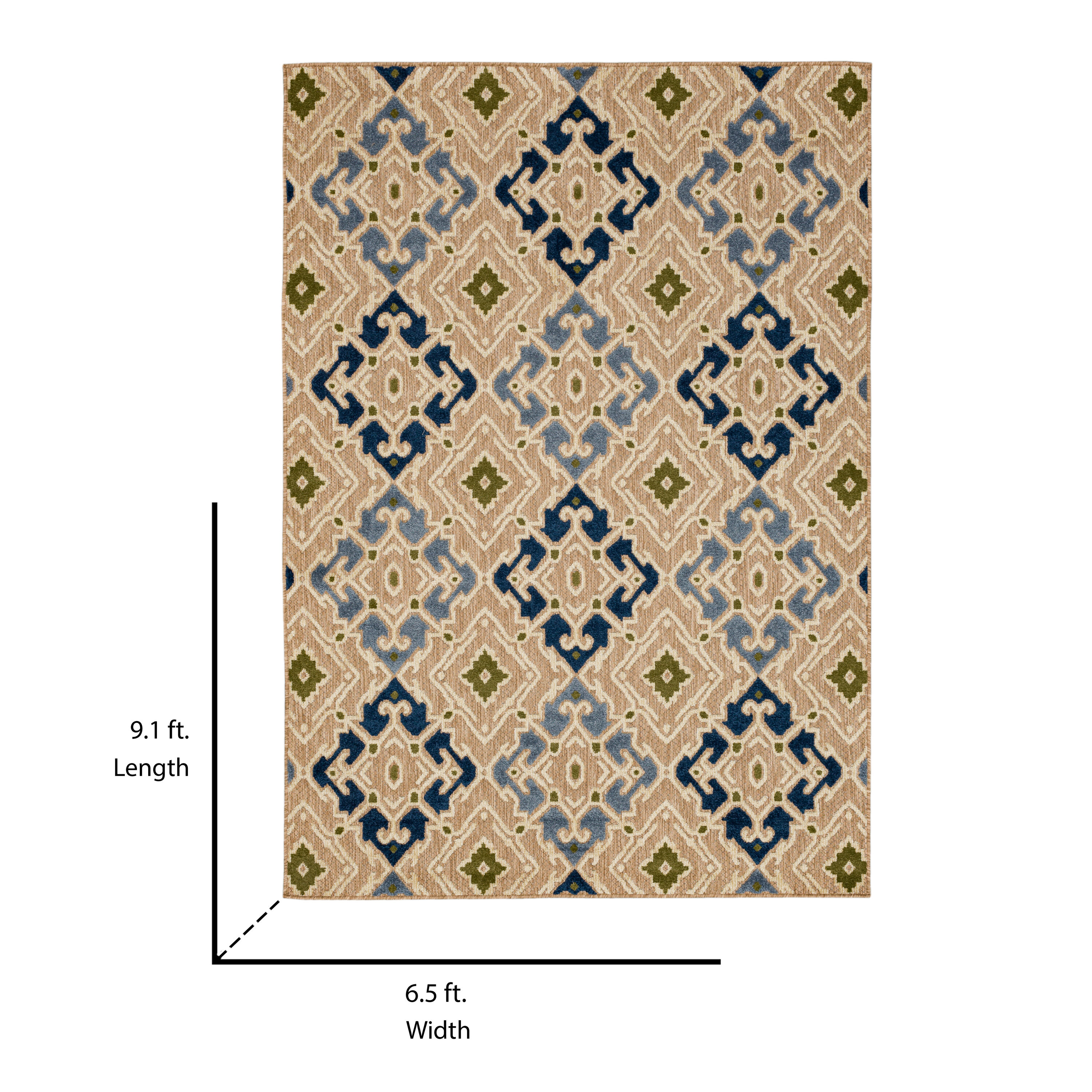 allen + roth with STAINMASTER R1345 416 078110 rugs - View #12