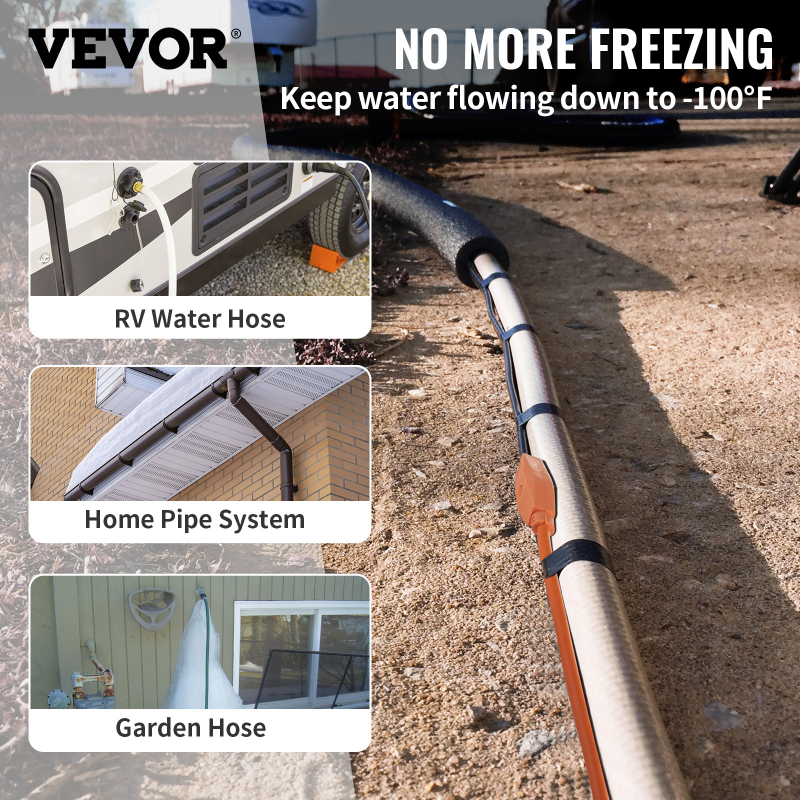 VEVOR GDJRDLMC24FT7O06MV5 Tubular-Pipe-Wrap - View #3