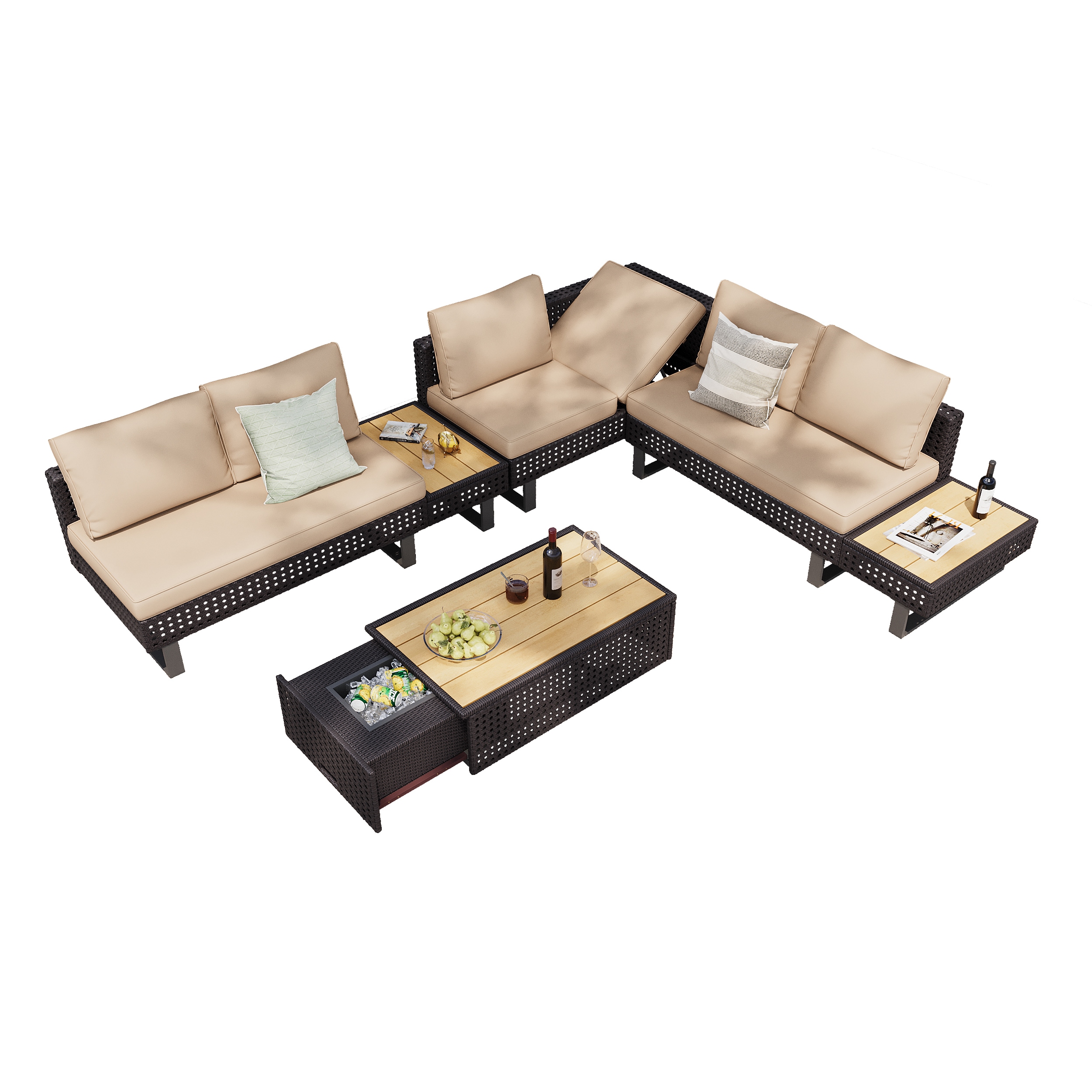 ModernLuxe L-N707S000013K Patio-Conversation-Sets - View #11