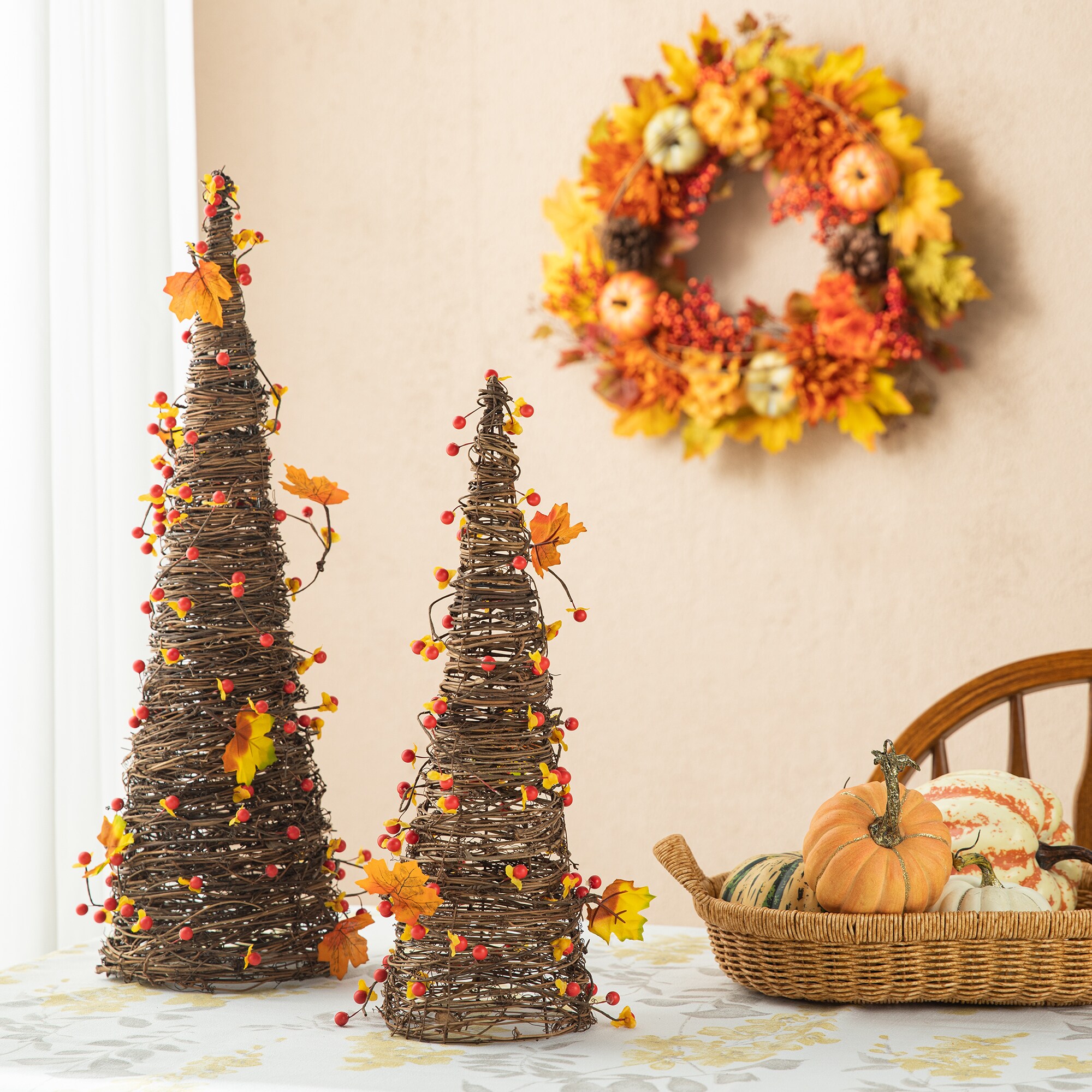 Glitzhome 2030200014 Indoor-Thanksgiving-Decor - View #4