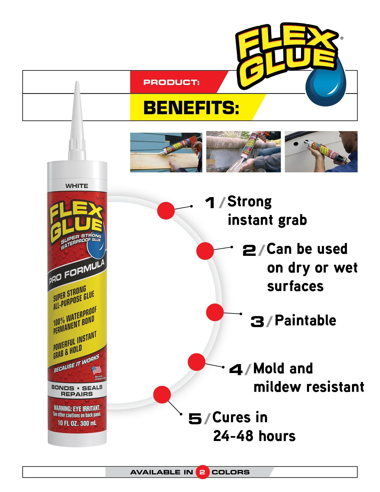 Flex Glue GFSCLRR09 Construction-Adhesive - View #9