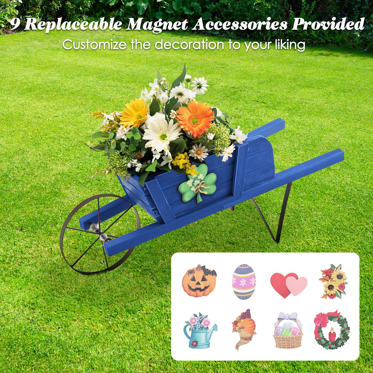 Costway HWM000122 Planter-Window-Box - View #7