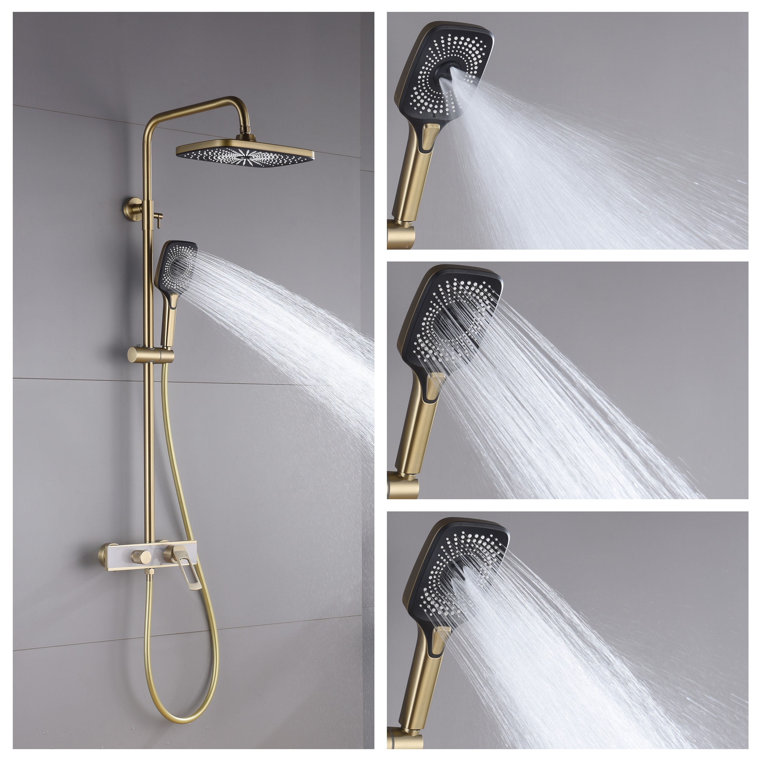 WELLFOR WB-0916 Showerhead-Bar-Panels - View #9