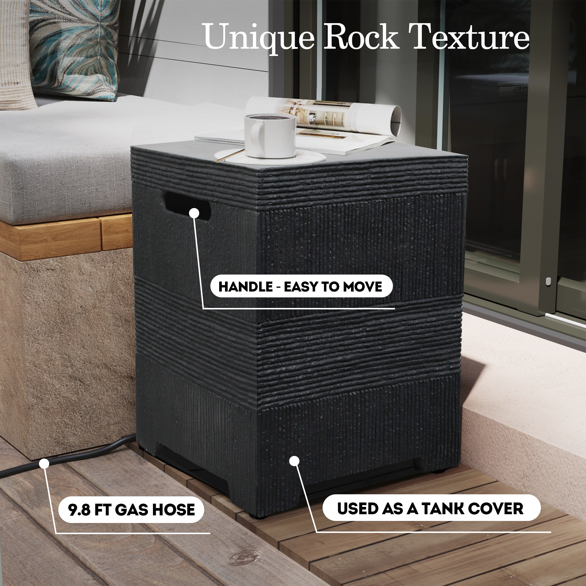 Patio Watcher LS-42MDK-XW-BW Outdoor-Gas-Firepits - View #8
