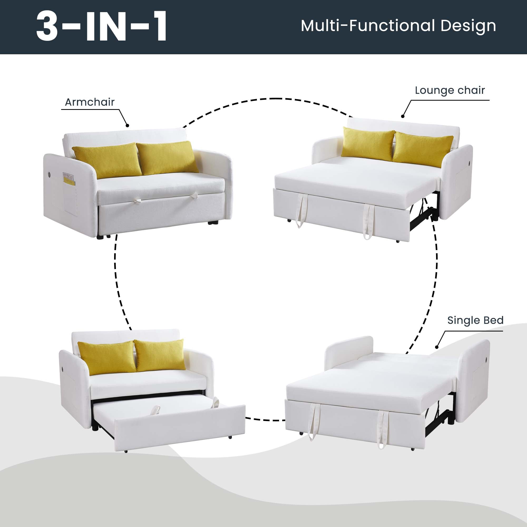 LIVIZA GGJD003CR Sofas-Loveseats - View #5