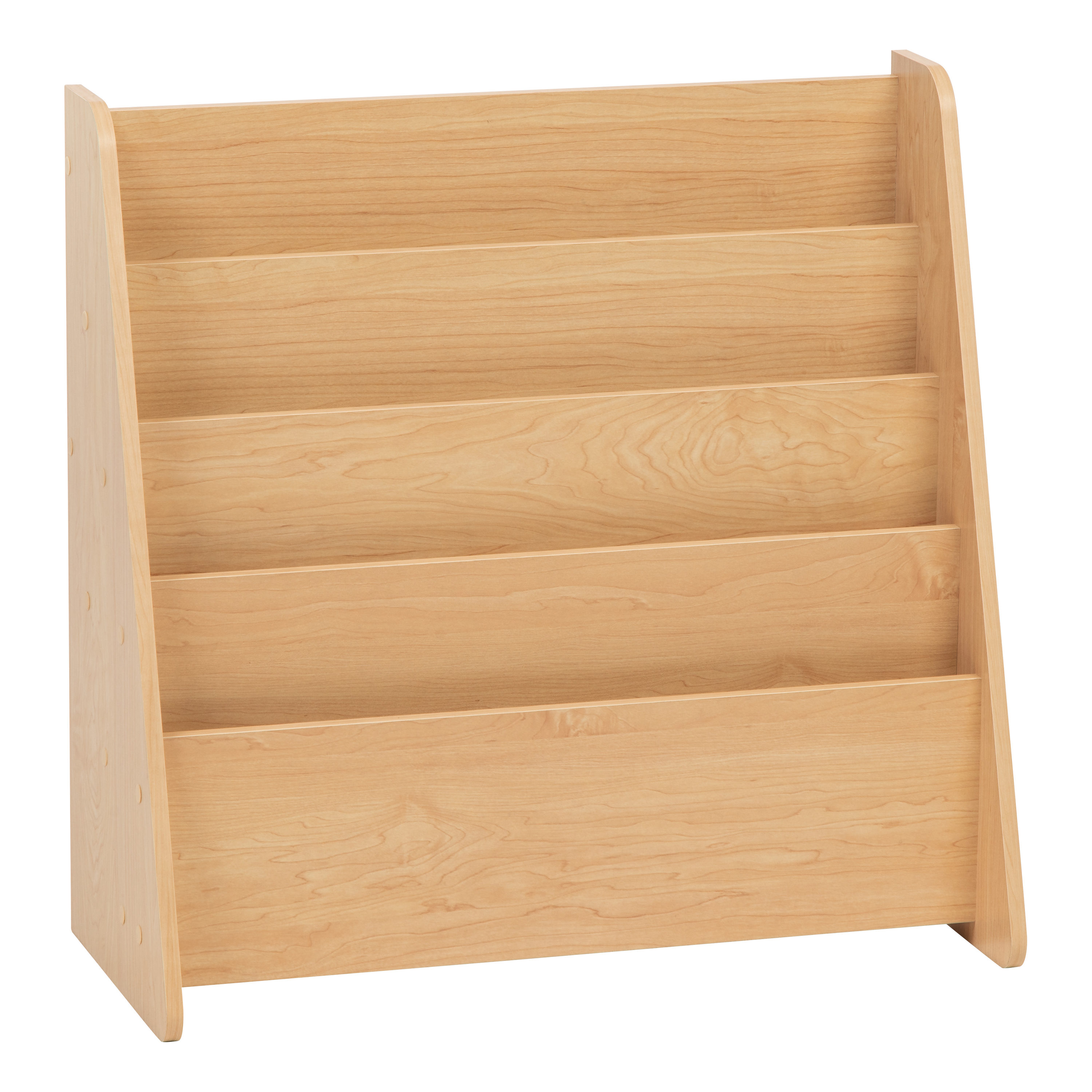  IRIS USA 2-Tier Wood Storage Shelf, Yellow/White