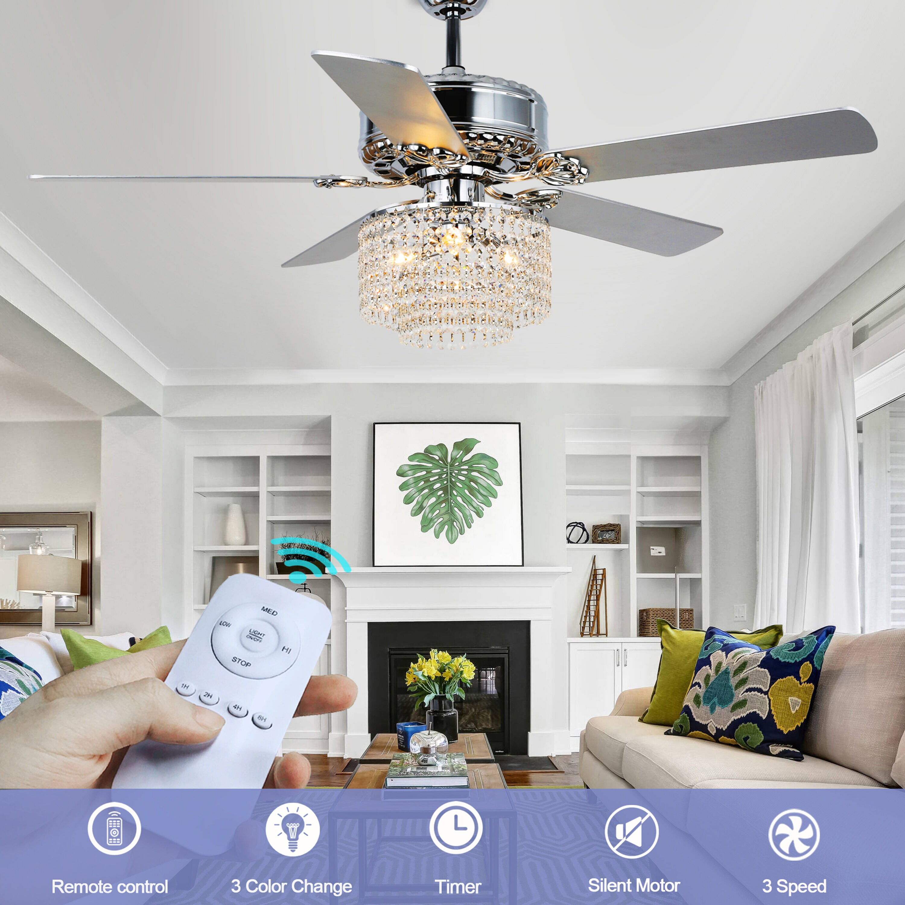 Oaks Decor BD2016 Ceiling-Fans - View #10