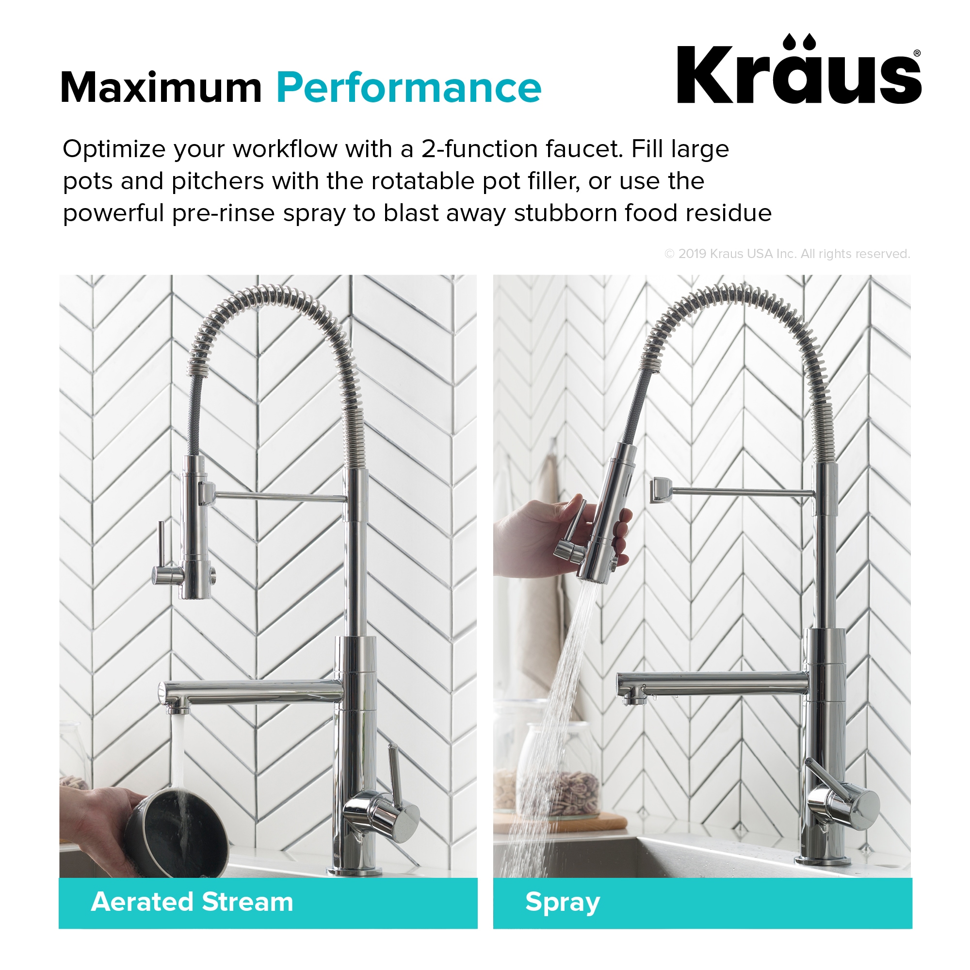 Kraus KPF-1603BG Kitchen-Faucets - View #8