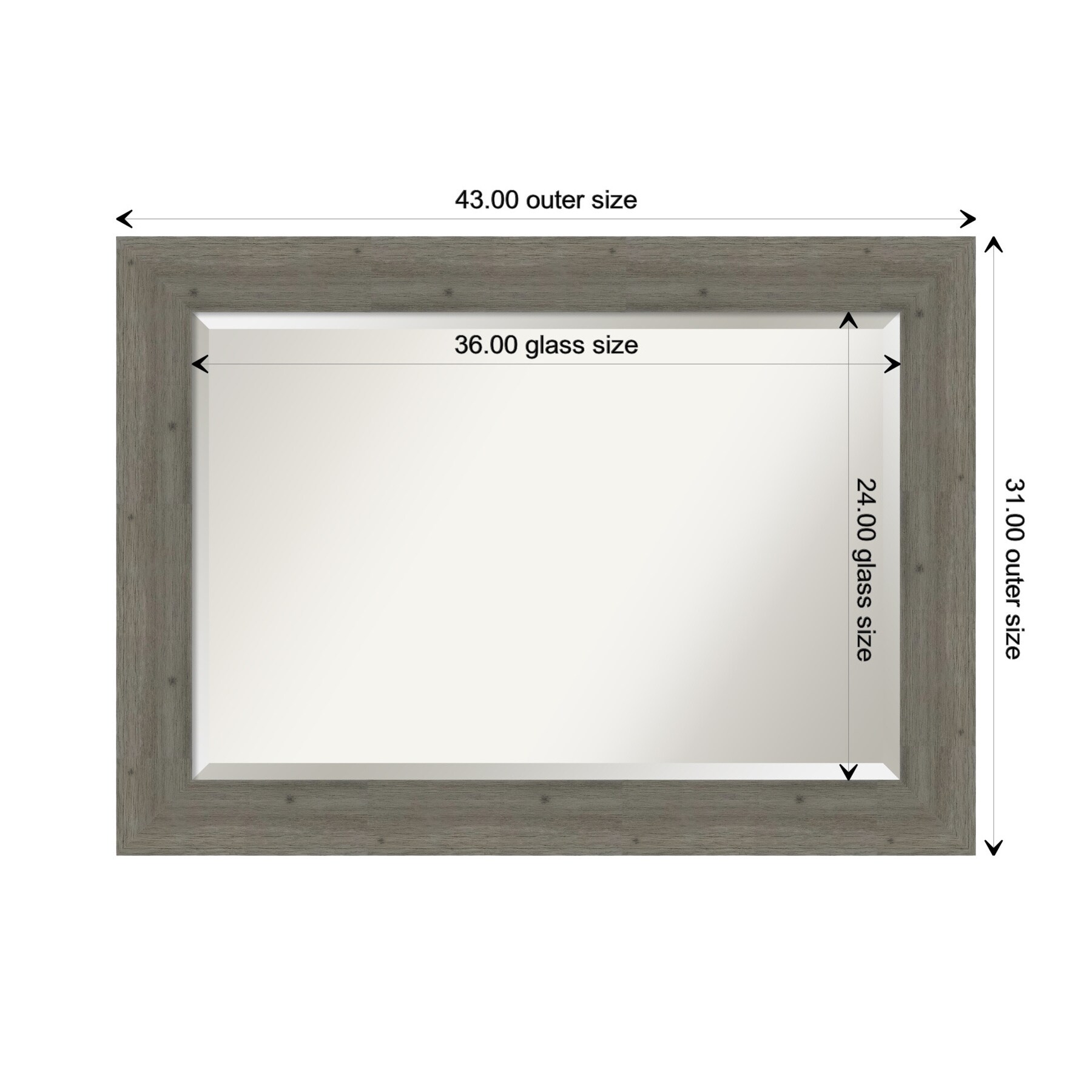 Amanti Art DSW4094302 Framed-Bath-Mirrors - View #3