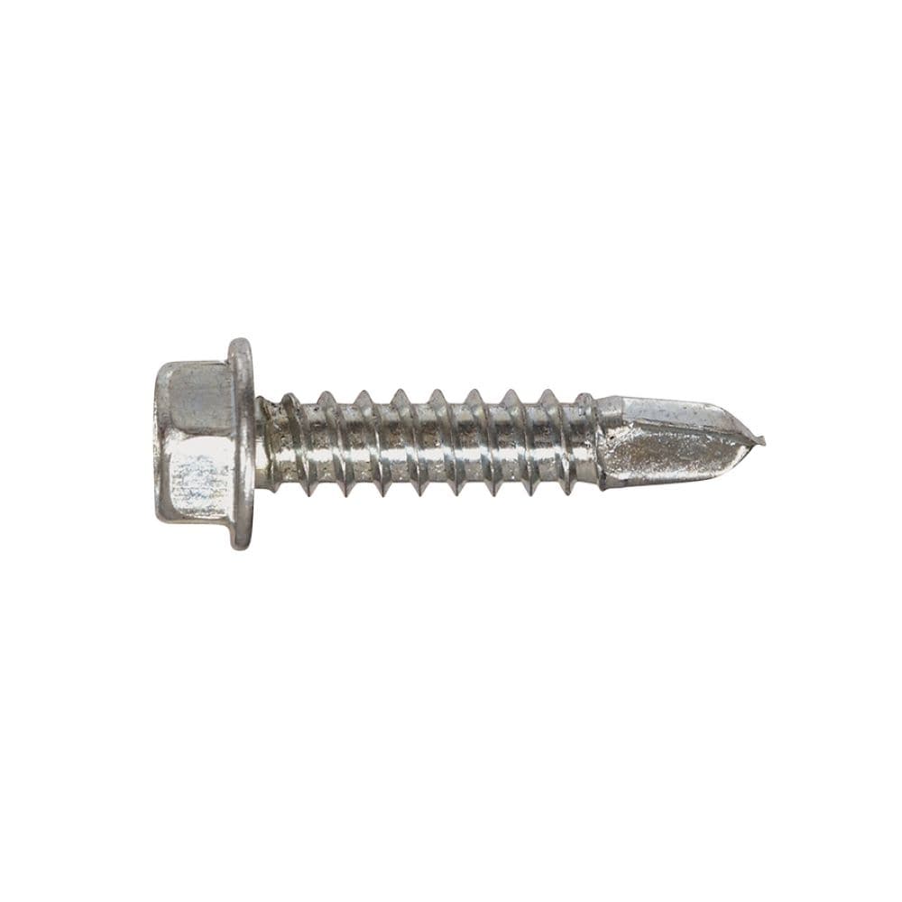 TITAN GZA88016 #8 x 1/2-in Socket hex -Drive Self-drilling Sheet Metal Screws 100 -Count