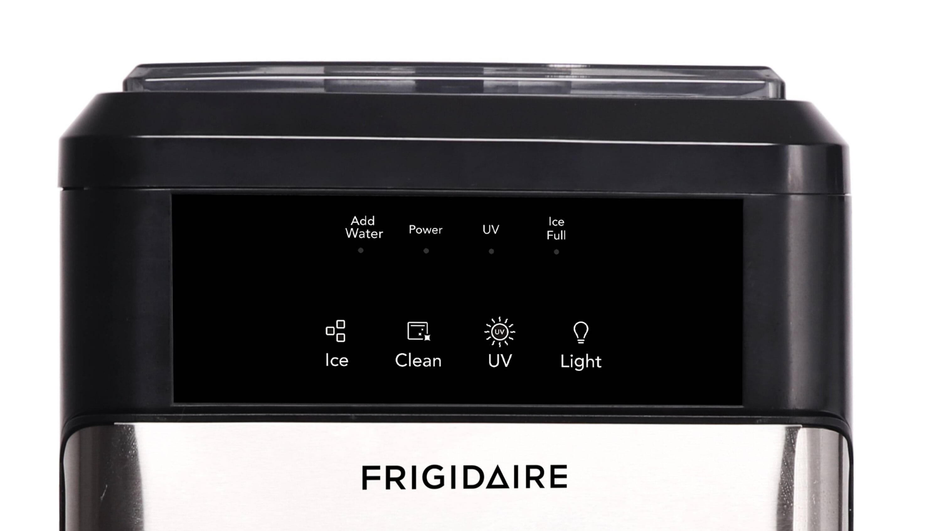  Frigidaire EFIC237 Countertop Crunchy Chewable Nugget Ice Maker,  44lbs per day, Auto Self Cleaning, Black Stainless : Appliances
