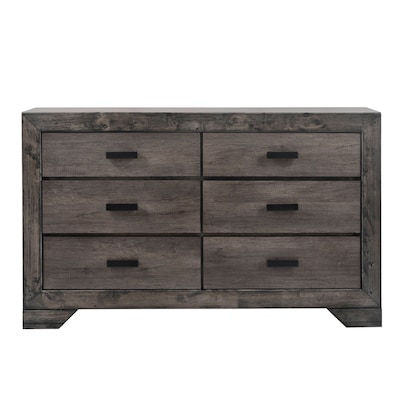 Gray Rustic Dressers At Com, How To Paint A Dresser Weathered Grayson