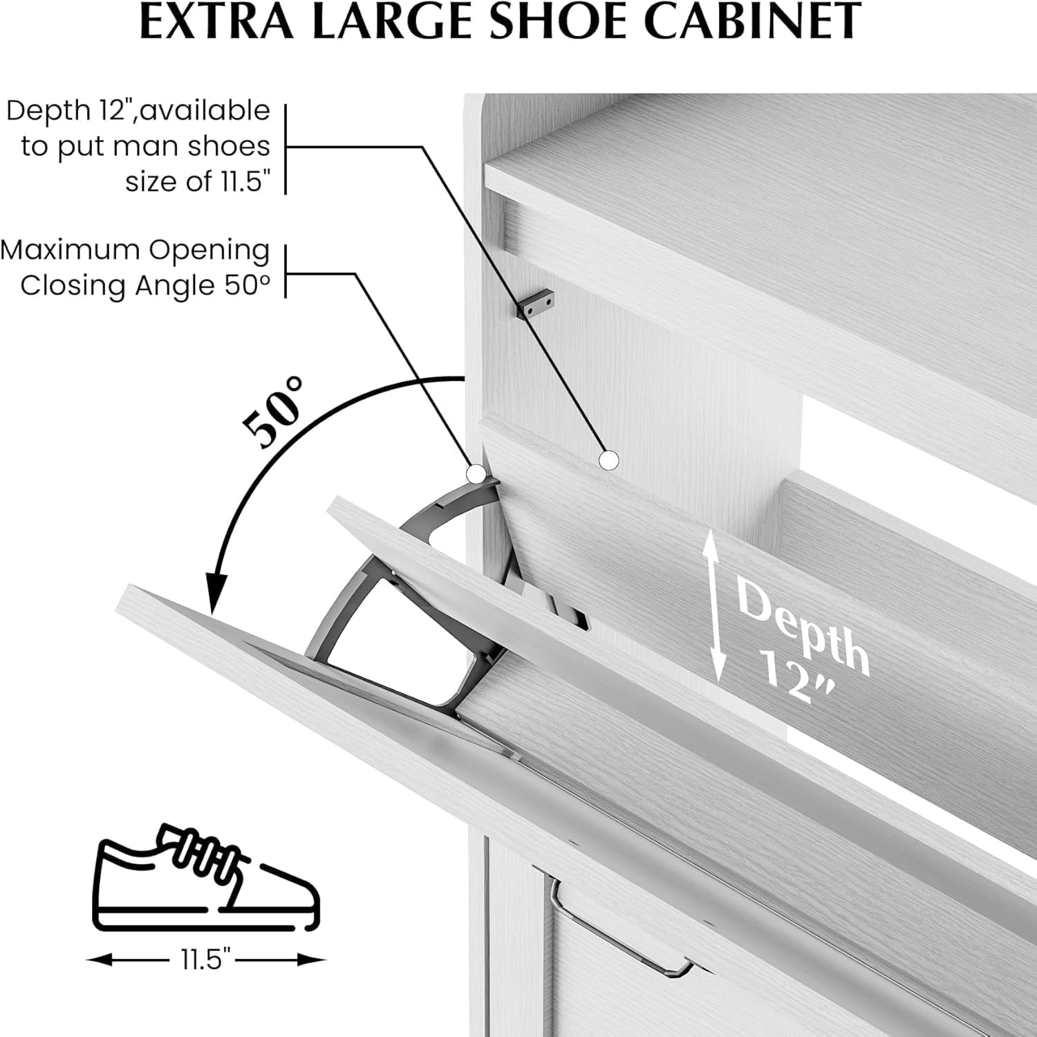 Qeetex DHZ-PHO-150Y91IA Shoe-Racks - View #6