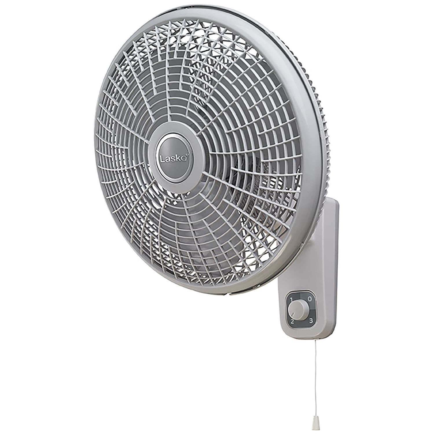 Lasko M16900 12.0-Inches 110 -Volt 3 -Speed Indoor Gray Oscillating Personal Fan