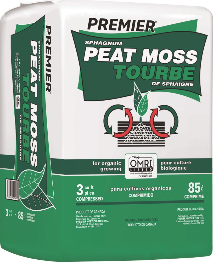 Sphagnum Peat Moss 8.47-oz Organic Peat Moss Moisture Control in